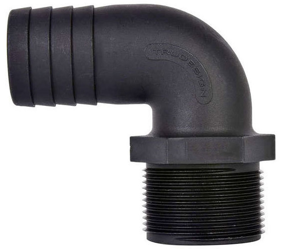 portagomma curvo filettato 1/2"x20
