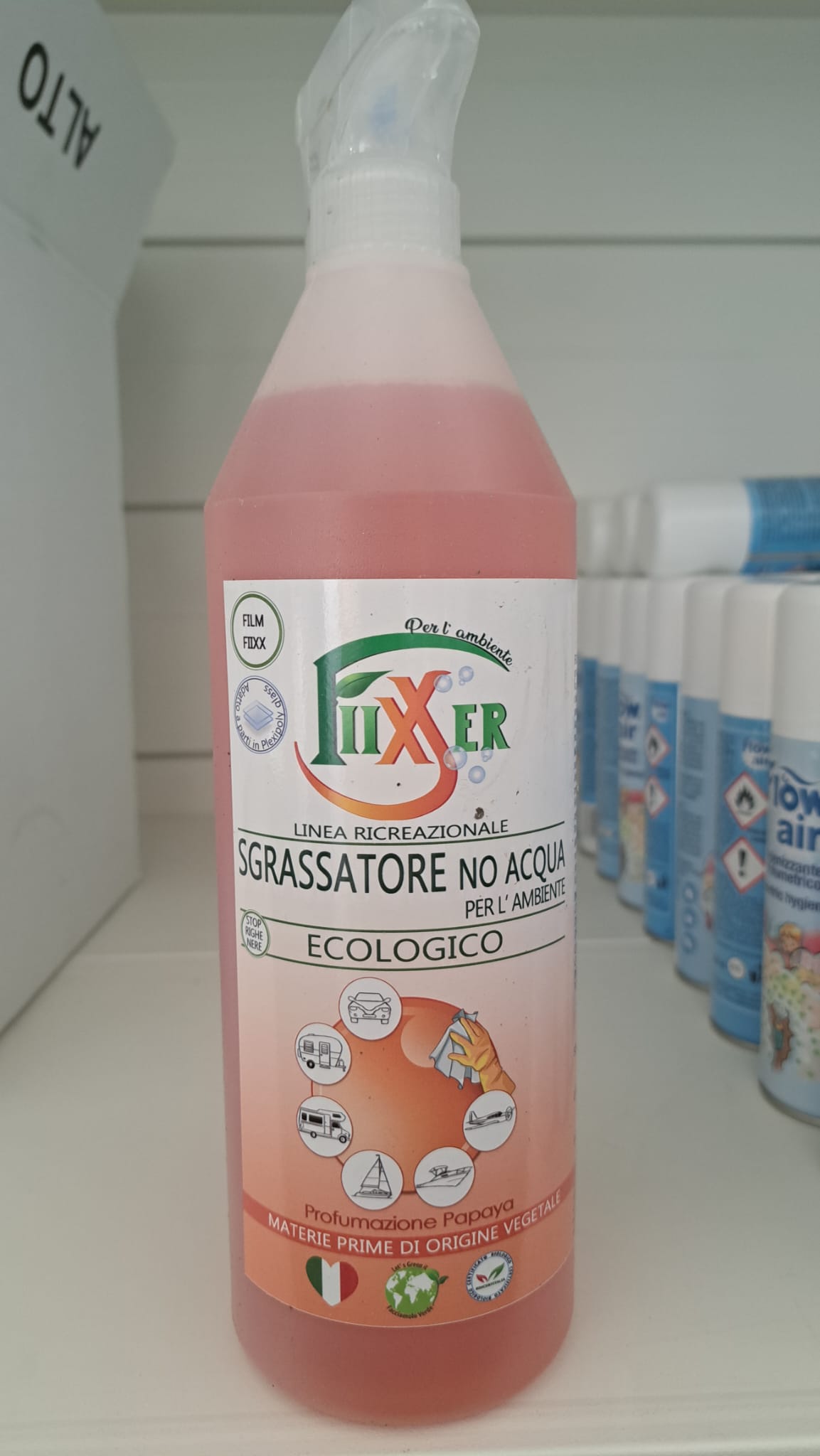 Fixxer sgrassatore no acqua
