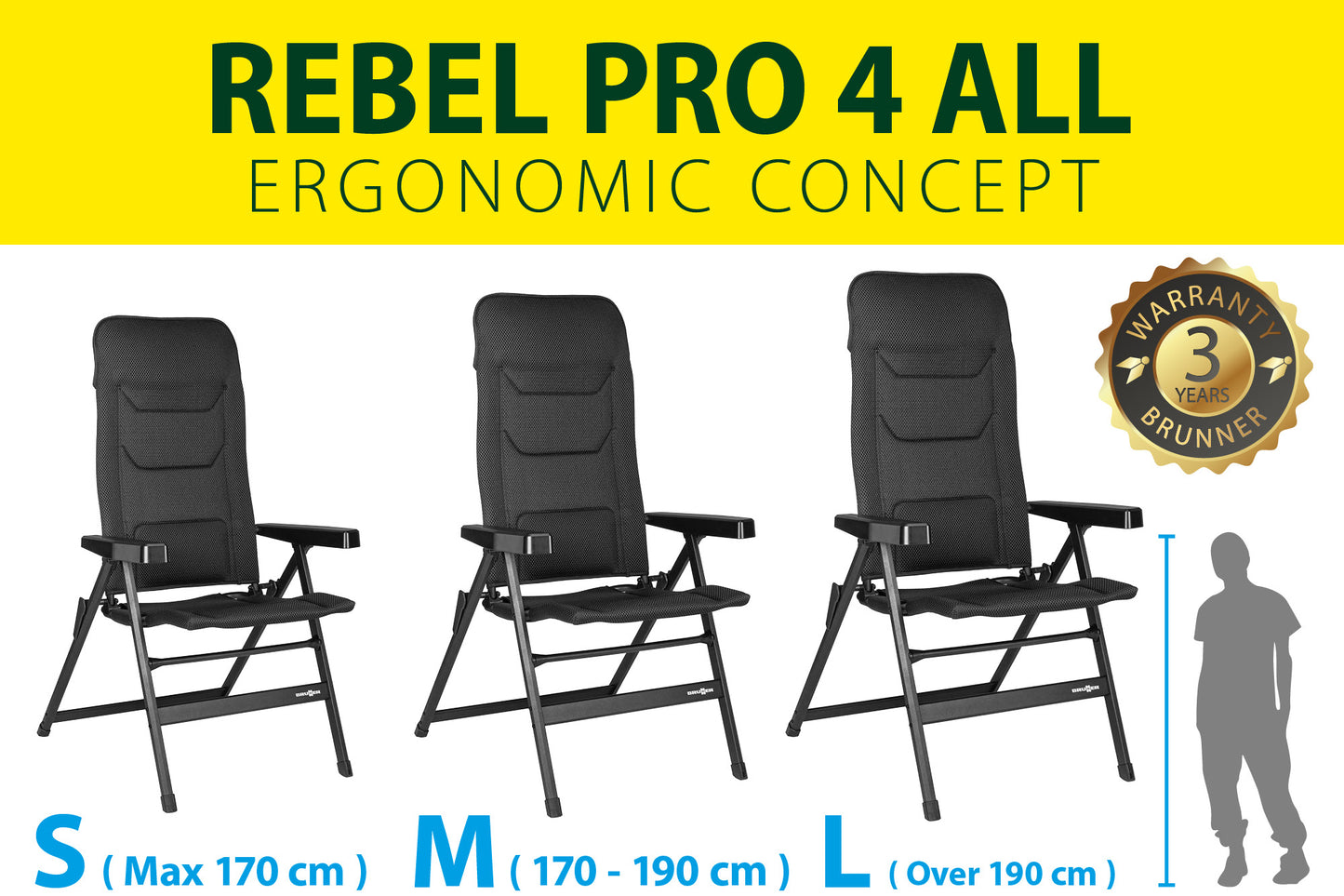 Sedia Rebel Pro MEDIUM